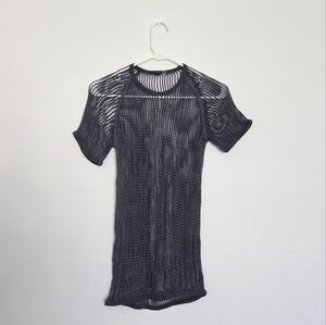NEW Urban Renewal Remade Overdyed Mesh Shirt Size Medium
